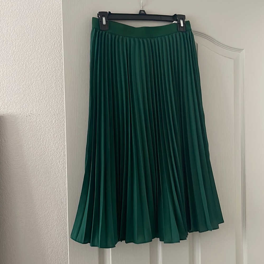 Pleated skirt great for holiday parties!